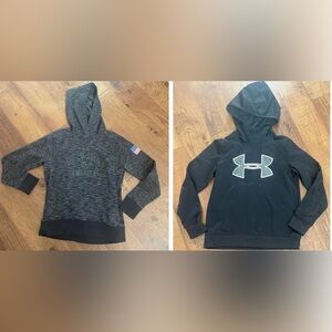 Under Armour Womens hoodies bundle 2 total Sz small loose fit